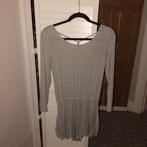 Striped American eagle romper